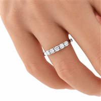 Anello Fanton Gioielli Donna FEDINE DIAMANTI in Oro bianco Diamante 0.48 Ct ANOR-268-52 - ANOR-268-52